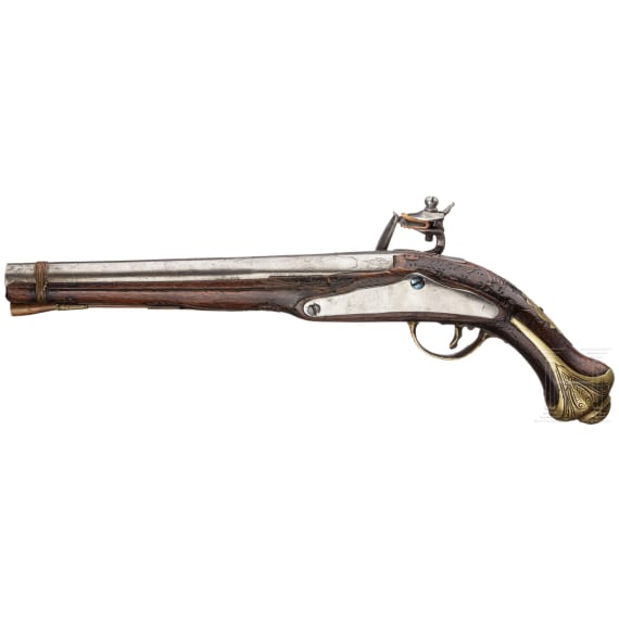 Flintlock pistol, Balkan Turkish, 19th century
