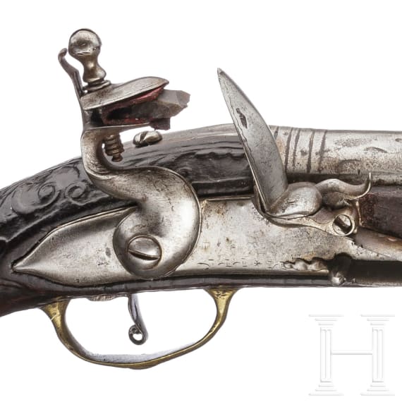 A flintlock pistol, Ottoman Empire, 18th century