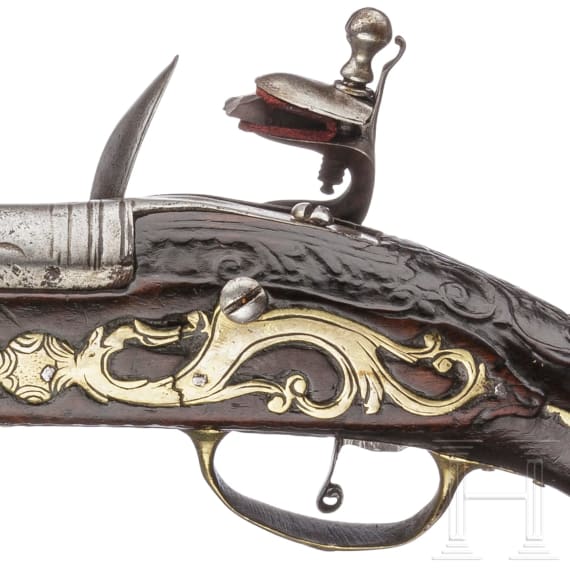 A flintlock pistol, Ottoman Empire, 18th century