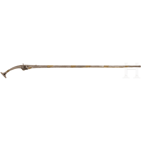 An Albanian all-metal miquelet rifle, circa 1800