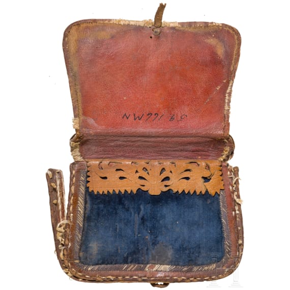 An Ottoman belt with two cartridge pouches, 2nd half of the 19th century