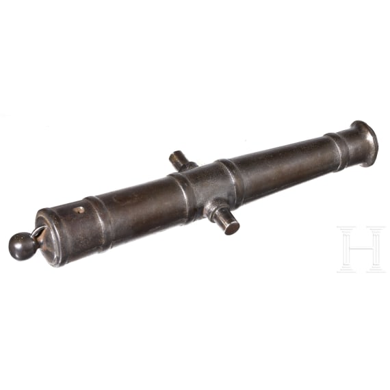A German barrel for a model cannon, 1st half of the 19th century