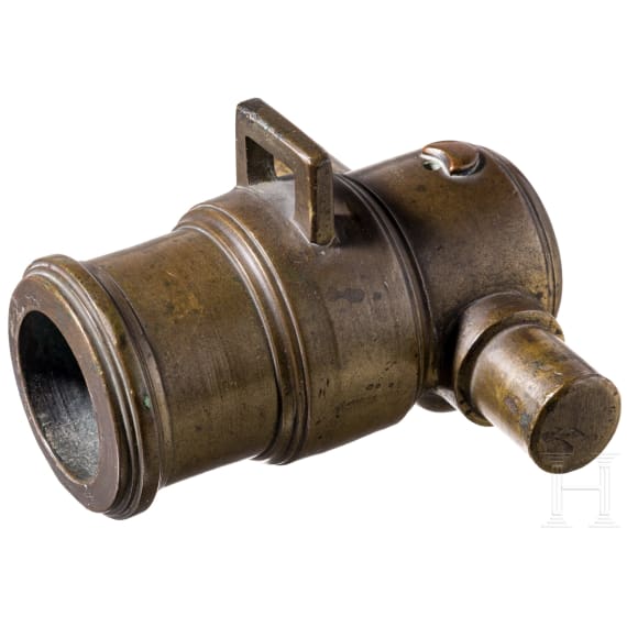 A German miniature mortar, early 19th century