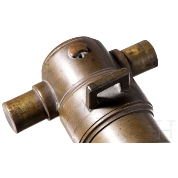 A German miniature mortar, early 19th century