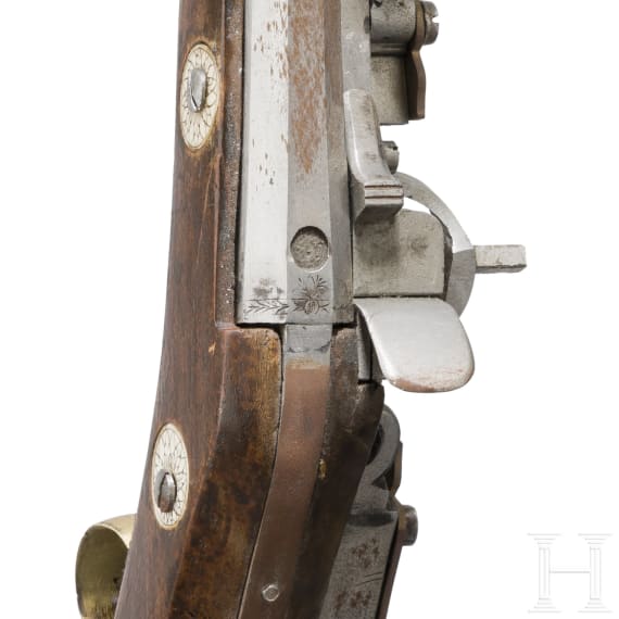 A teschinke, modern collector's replica in the style of the 17th century