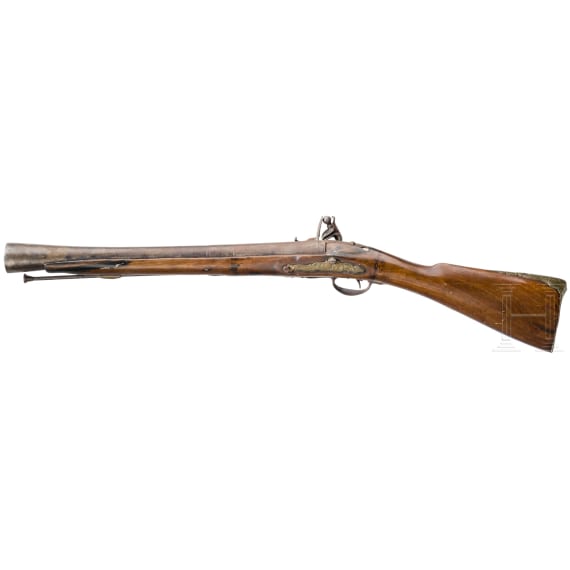 An English flintlock blunderbuss, 18th century
