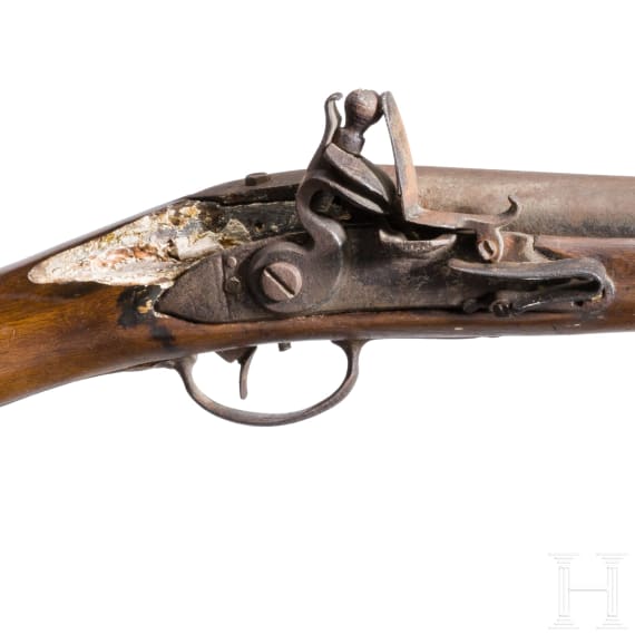An English flintlock blunderbuss, 18th century