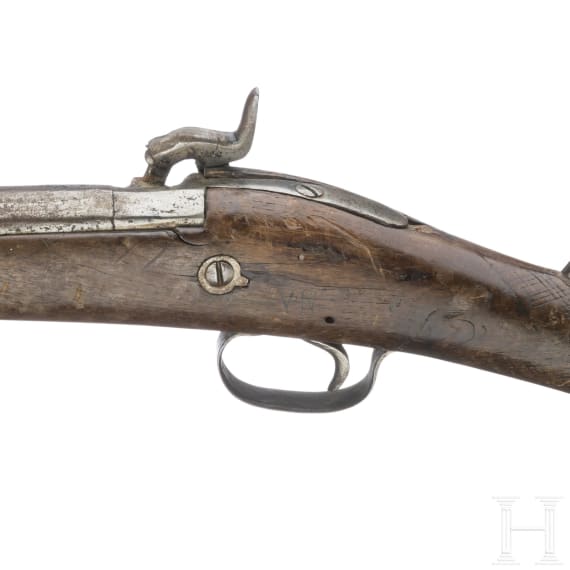 A French percussion blunderbuss, circa 1850