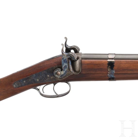 A over and under percussion- shotgun, Beretta in case