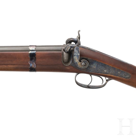 A over and under percussion- shotgun, Beretta in case