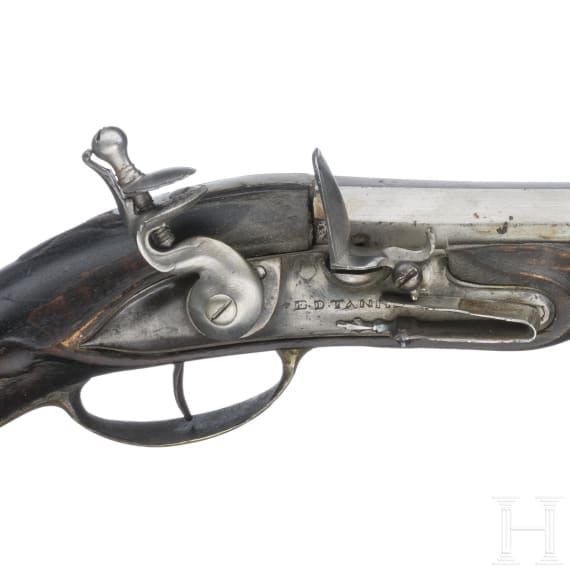 Two German flintlock pistols, 2nd half of the 18th century