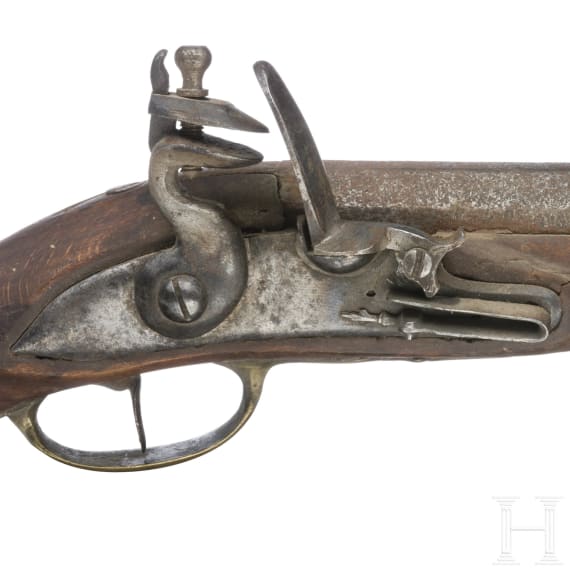 Two German flintlock pistols, 2nd half of the 18th century