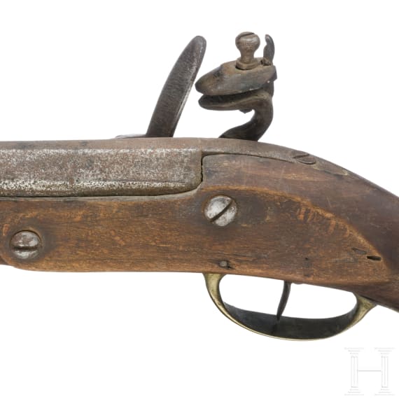 Two German flintlock pistols, 2nd half of the 18th century