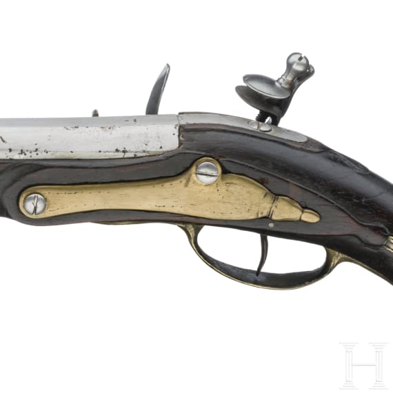 Two German flintlock pistols, 2nd half of the 18th century