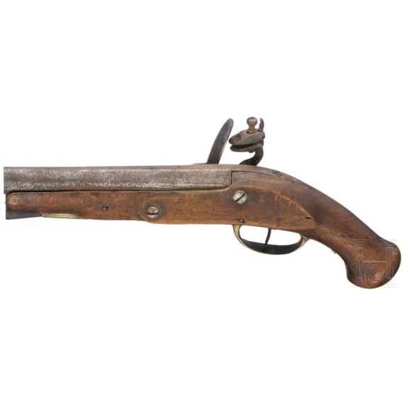 Two German flintlock pistols, 2nd half of the 18th century