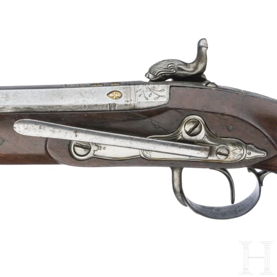 A Spanish percussion pistol by Mendizabal in Placencia, ca. 1810