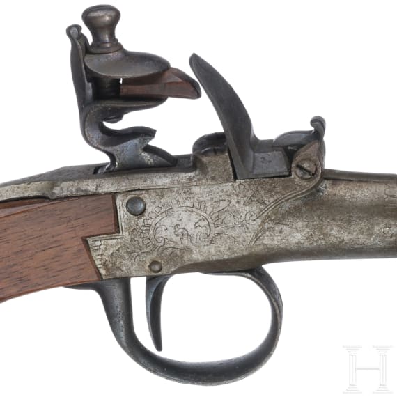 A small collection of pistols, probably Belgian, 1st half of the 19th century