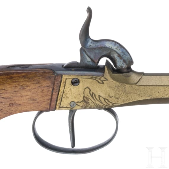 A small collection of pistols, probably Belgian, 1st half of the 19th century