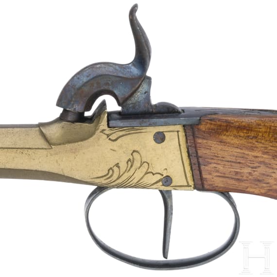 A small collection of pistols, probably Belgian, 1st half of the 19th century