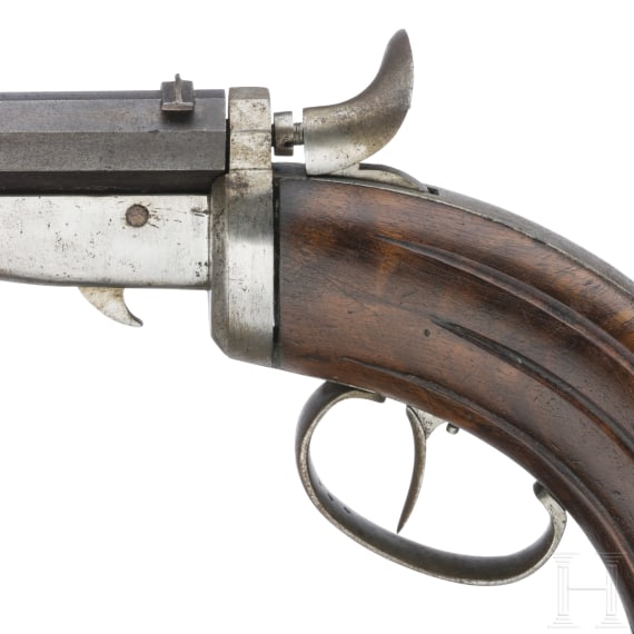 A small collection of pistols, probably Belgian, 1st half of the 19th century
