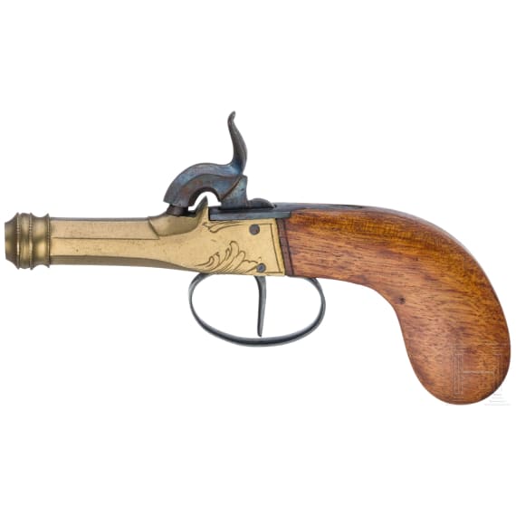 A small collection of pistols, probably Belgian, 1st half of the 19th century