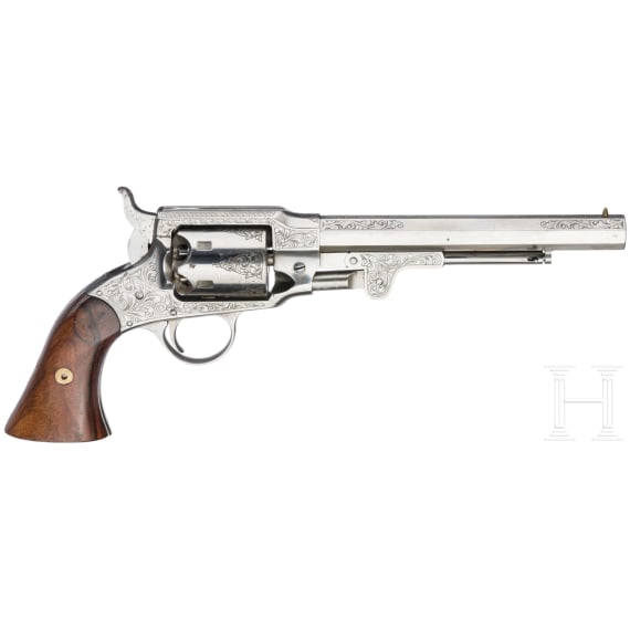A Rogers & Spencer percussion revolver, replica