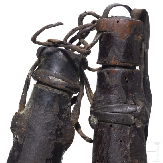 Two German powder cartridges, 1st half of the 17th century