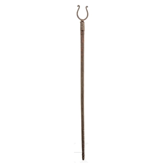 A historicism musket rest in German 16th century style