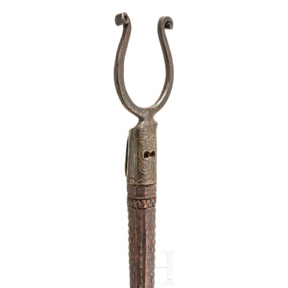 A historicism musket rest in German 16th century style