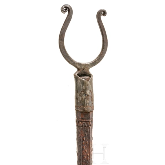 A historicism musket rest in German 16th century style