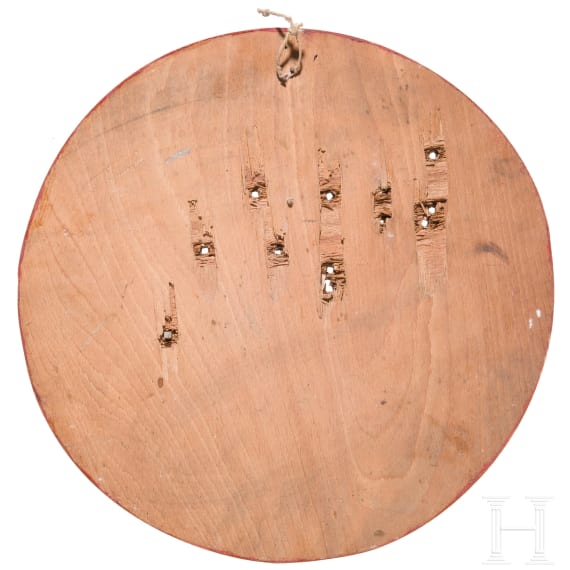 Two Bavarian shooting targets, dated 1927 and 1929