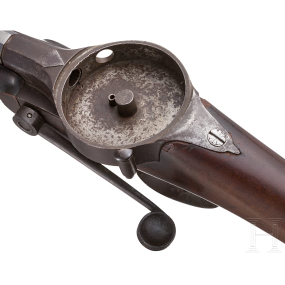 A Belgian Genhart system turret rifle
