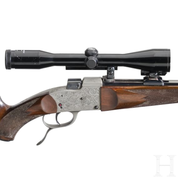 A Weihrauch Mod. HW 52 single shot rifle