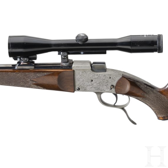 A Weihrauch Mod. HW 52 single shot rifle