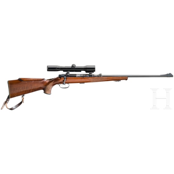 A small bore repeating rifle Ansch&uuml;tz Mod. 1422 with Zeiss scope