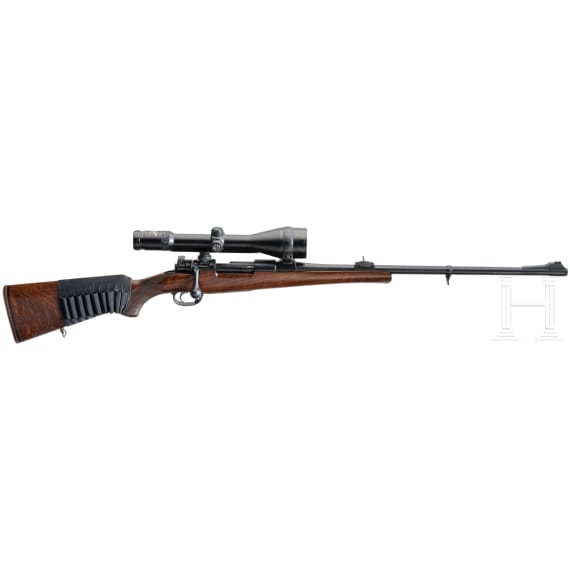 A repeating rifle system Mauser 98, with Zeiss scope