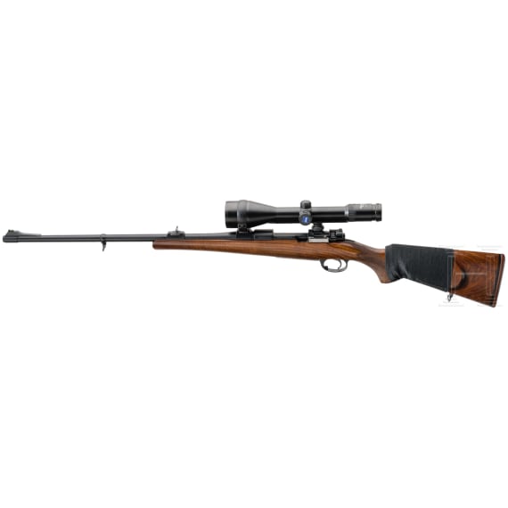 A repeating rifle system Mauser 98, with Zeiss scope
