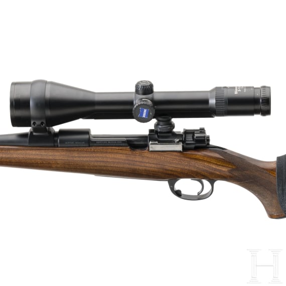 A repeating rifle system Mauser 98, with Zeiss scope