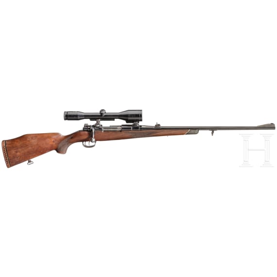 A repeating rifle Akah Mod. Merkur with Zeiss scope