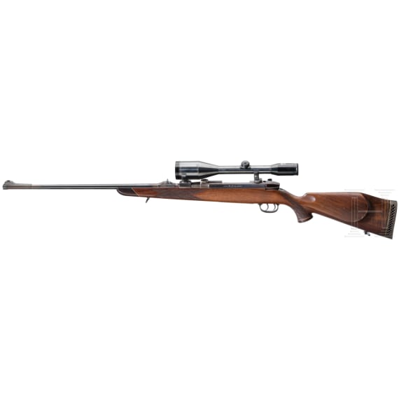 Repeating rifle Sauer-Weatherby, Mod. Europe, with a Zeiss scope