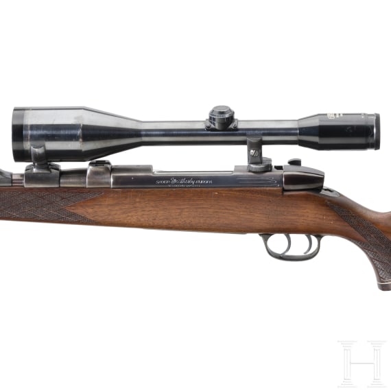 Repeating rifle Sauer-Weatherby, Mod. Europe, with a Zeiss scope