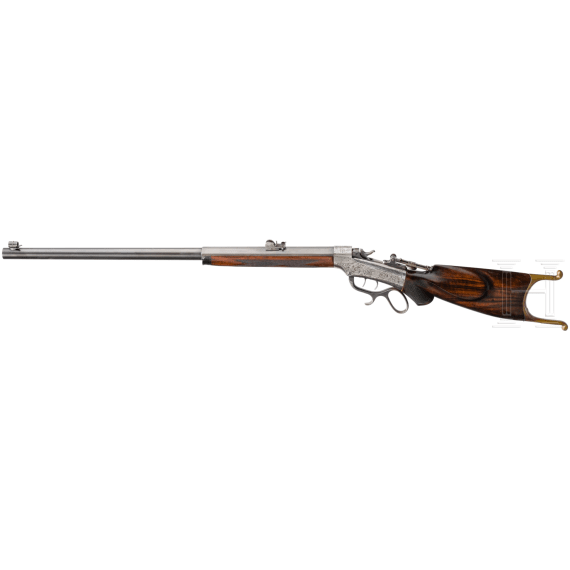 A Ballard No. 6 Schuetzen rifle