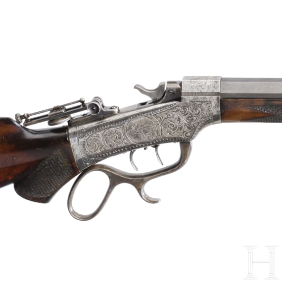 A Ballard No. 6 Schuetzen rifle