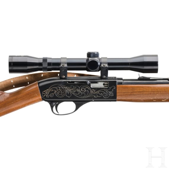 A selfloading rifle Colt Stagecoach with Ansch&uuml;tz scope