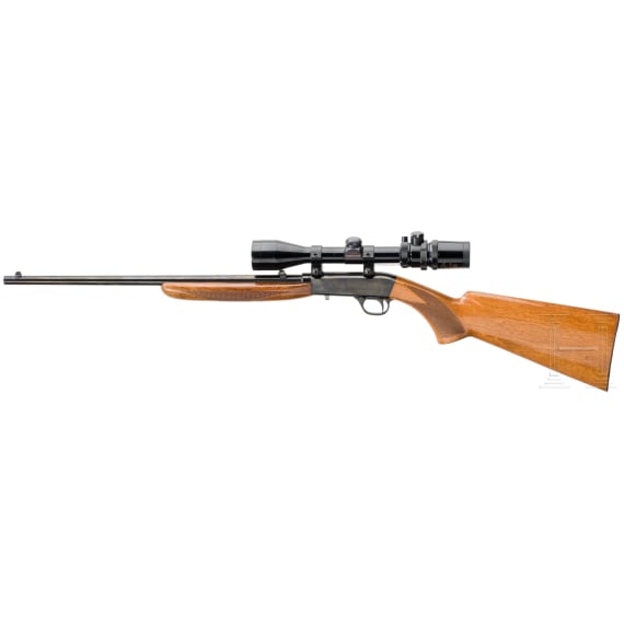 A self loading rifle FN Auto 22 with Hakko scope