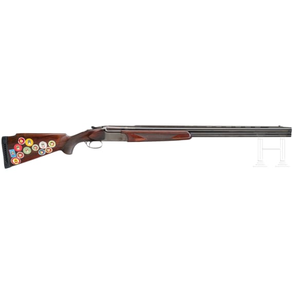 An over and under shotgun Lames Mod. Chiavari