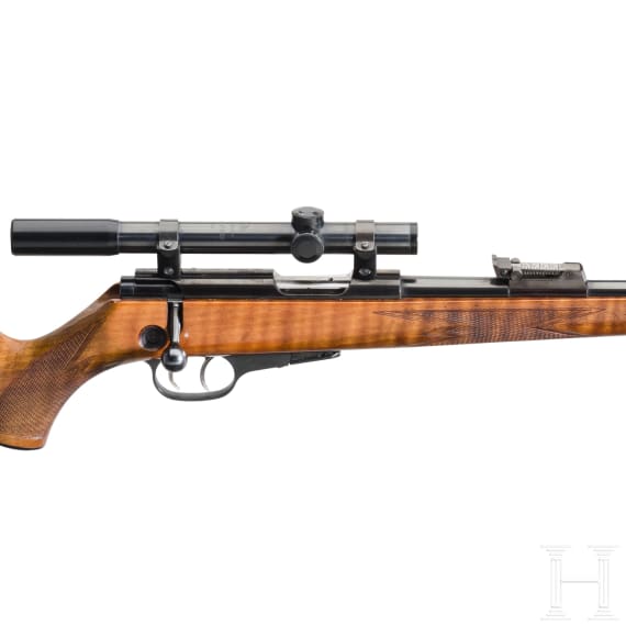 Repeating carbine Walther KKJ with Kaps scope; produced for Persia