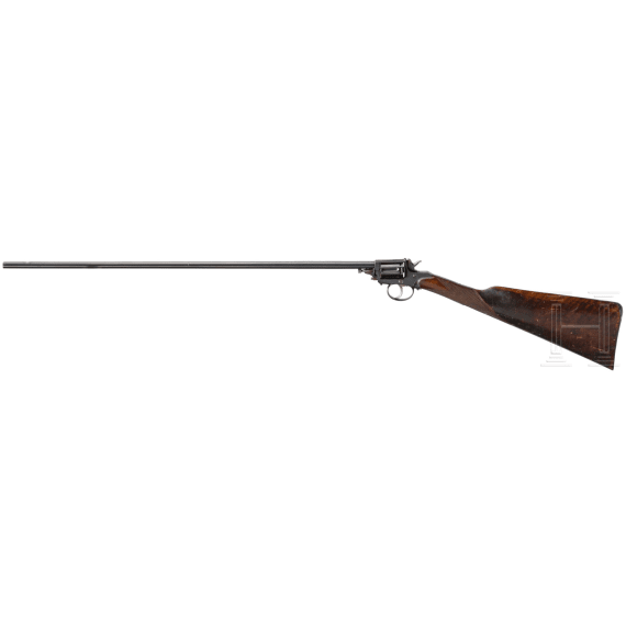 A Belgian revolver rifle