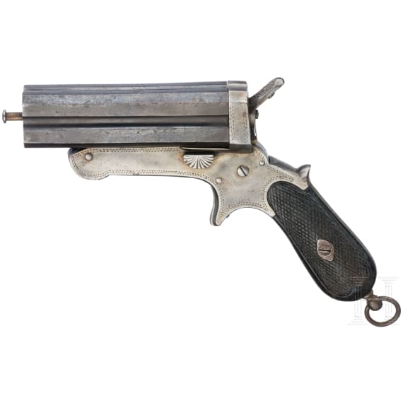 A pepper box, ca. 1870