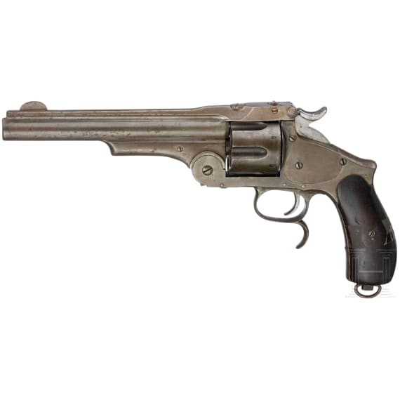 A Smith & Wesson 3rd Mod. Russian (Belgian manufacture)